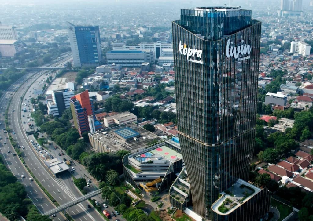 Gedung Bank Mandiri di Jakarta Barat. (Sumber: Bank Mandiri) Gedung Bank Mandiri di Jakarta Barat. (Sumber: Bank Mandiri)