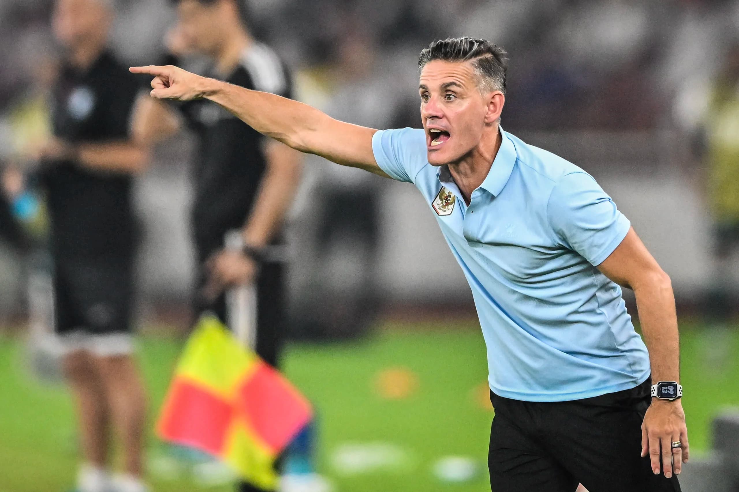 Pelatih Timnas Indonesia John Herdman memberikan arahan kepada anak didiknya saat melawan Timnas Bangladesh dalam pertandingan penyisihan Grup A FIFA ASEAN Cup 2026 di Stadion Utama Gelora Bung Karno, Senayan, Jakarta Pelatih Timnas Indonesia John Herdman memberikan arahan kepada anak didiknya saat melawan Timnas Bangladesh dalam pertandingan penyisihan Grup A FIFA ASEAN Cup 2026 di Stadion Utama Gelora Bung Karno, Senayan, Jakarta