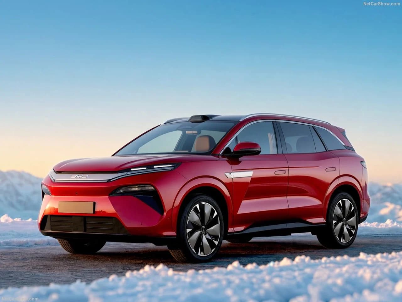 SUV Listrik BYD Atto 8. (Sumber: Netcarshow) SUV Listrik BYD Atto 8. (Sumber: Netcarshow)