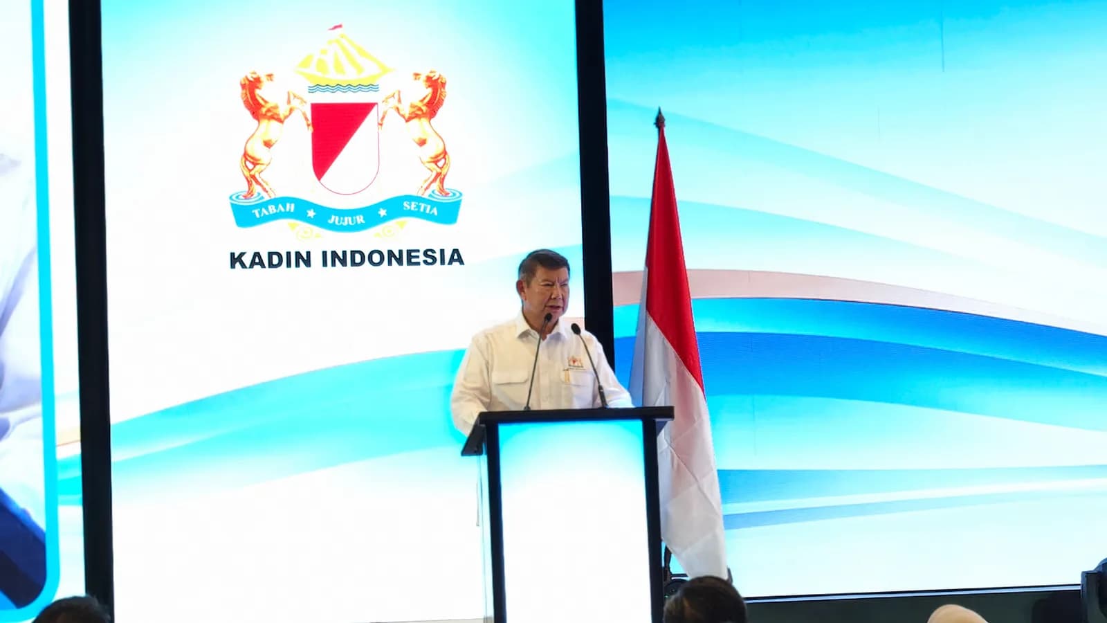 Ketua Dewan Penasihat Kamar Dagang dan Industri (Kadin), Indonesia Hashim S. Djojohadikusumo (sumber: Owrite/Anisa Aulia) Ketua Dewan Penasihat Kamar Dagang dan Industri (Kadin), Indonesia Hashim S. Djojohadikusumo (sumber: Owrite/Anisa Aulia)