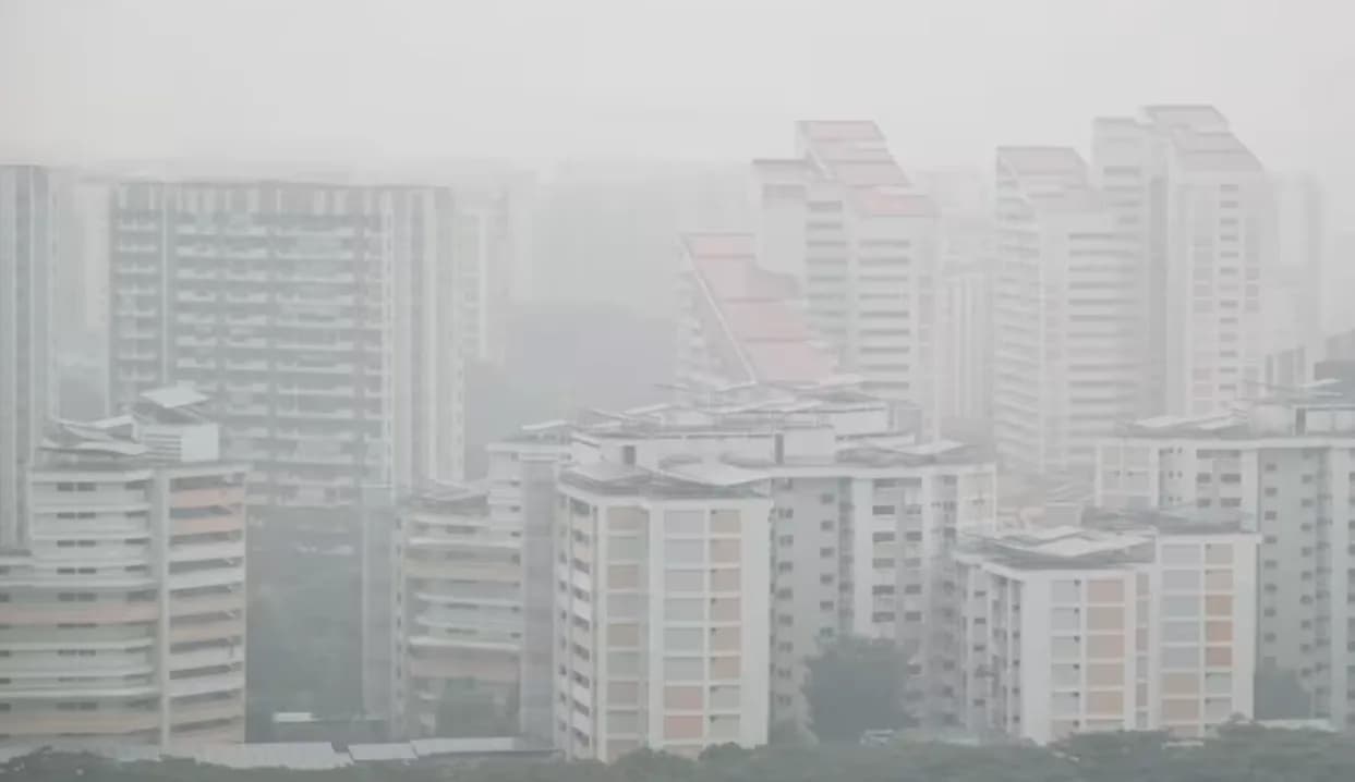 Asap Karhutla memenuhi Singapura Asap Karhutla memenuhi Singapura