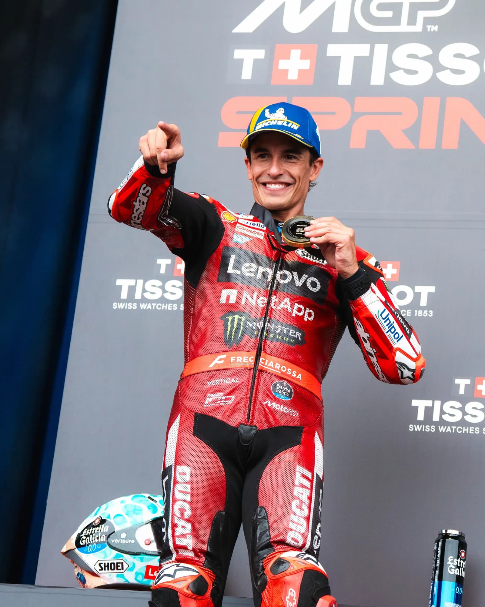 Pembalap Ducati Marc Marquez memenangi Sprint Race MotoGP Australia Pembalap Ducati Marc Marquez memenangi Sprint Race MotoGP Australia