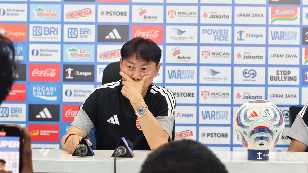 Caption: Pelatih Persija Jakarta, Shin Tae-yong Caption: Pelatih Persija Jakarta, Shin Tae-yong