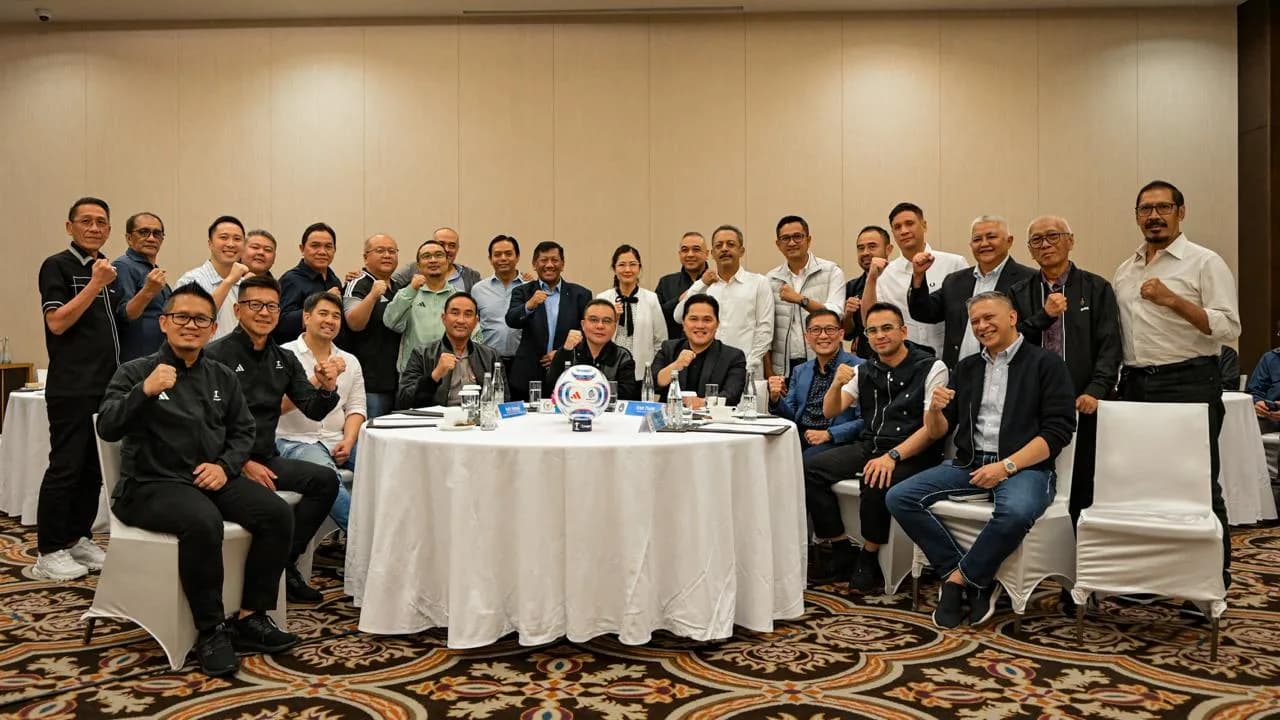 Komitmen untuk menjaga kompetisi sepak bola nasional tetap aman, tertib, dan profesional Komitmen untuk menjaga kompetisi sepak bola nasional tetap aman, tertib, dan profesional