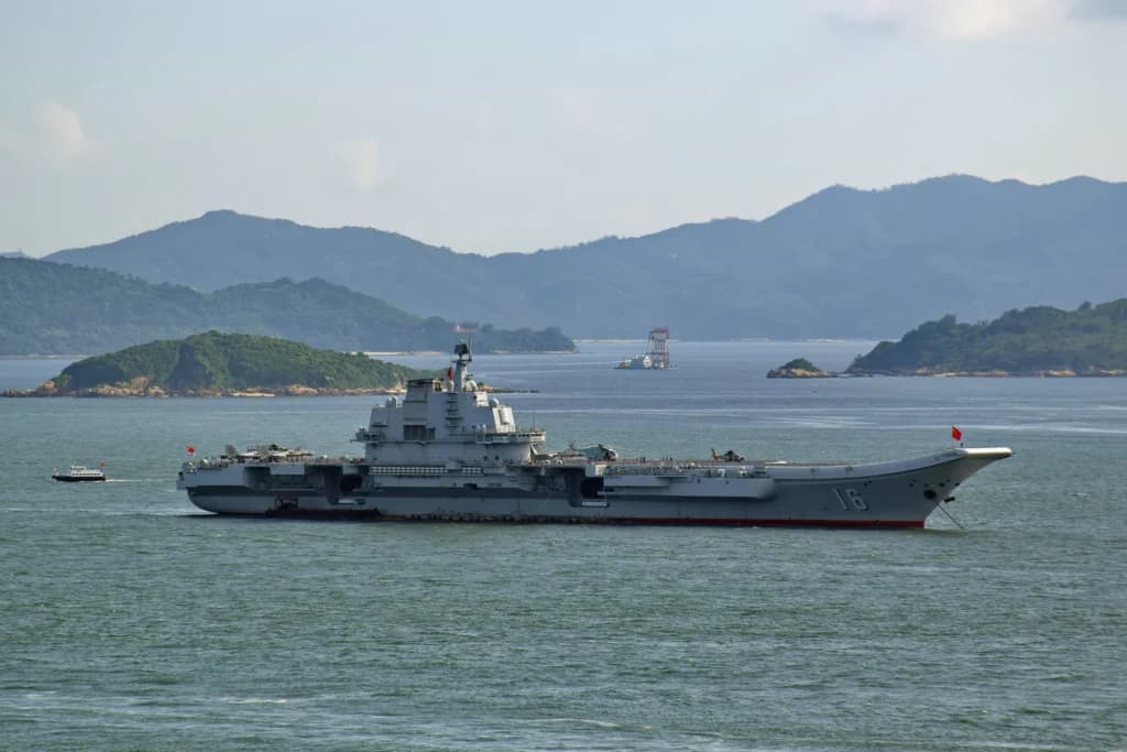 Kapal Induk Taiwan Liaoning. (Sumber: Wikipedia) Kapal Induk Taiwan Liaoning. (Sumber: Wikipedia)