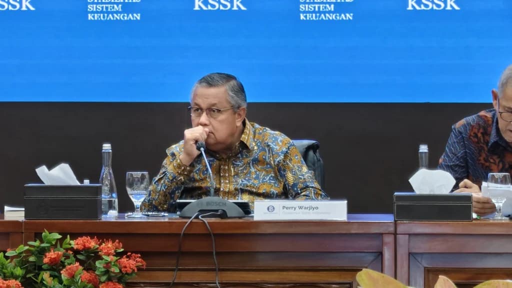 Gubernur Bank Indonesia Perry Warjiyo (sumber: Owrite/Anisa Aulia) Gubernur Bank Indonesia Perry Warjiyo (sumber: Owrite/Anisa Aulia)