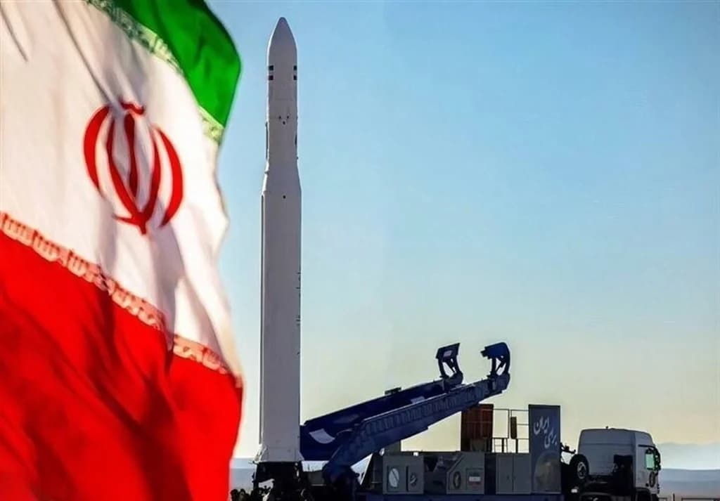 Ilustrasi rudal Iran. (Sumber: X/Iran Mil Updates) Ilustrasi rudal Iran. (Sumber: X/Iran Mil Updates)