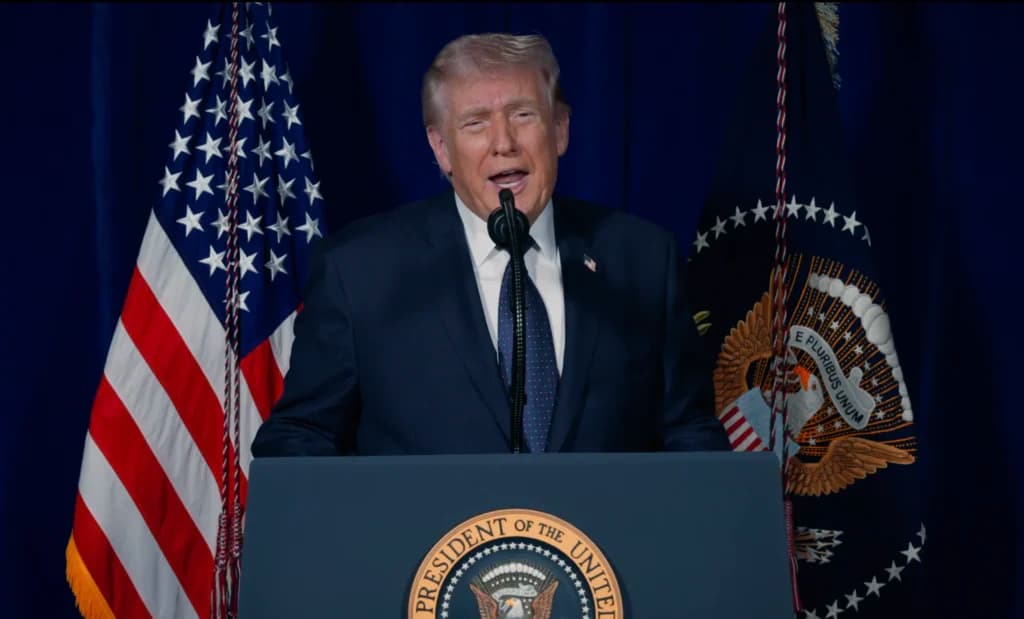 Presiden AS Donald Trump. (Sumber: X/@WhiteHouse) Presiden AS Donald Trump. (Sumber: X/@WhiteHouse)