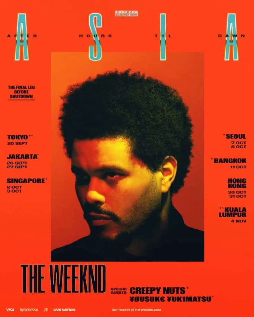 The Weeknd Umumkan Konser Jakarta 2026, Catat Jadwal Presale Tiketnya The Weeknd Umumkan Konser Jakarta 2026, Catat Jadwal Presale Tiketnya