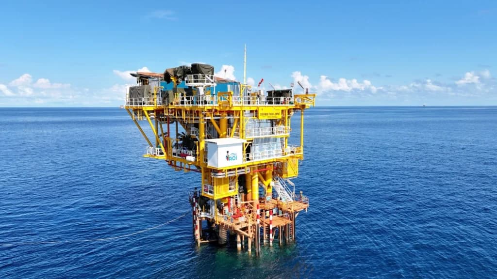 Pengeboran minyak lepas pantai milik PHI. (Sumber: Dok. Pertamina) Pengeboran minyak lepas pantai milik PHI. (Sumber: Dok. Pertamina)
