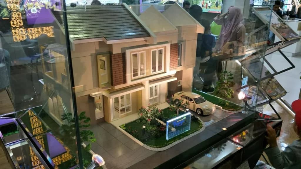 Maket Rumah Baru. (Sumber: Owrite/Dusep) Maket Rumah Baru. (Sumber: Owrite/Dusep)