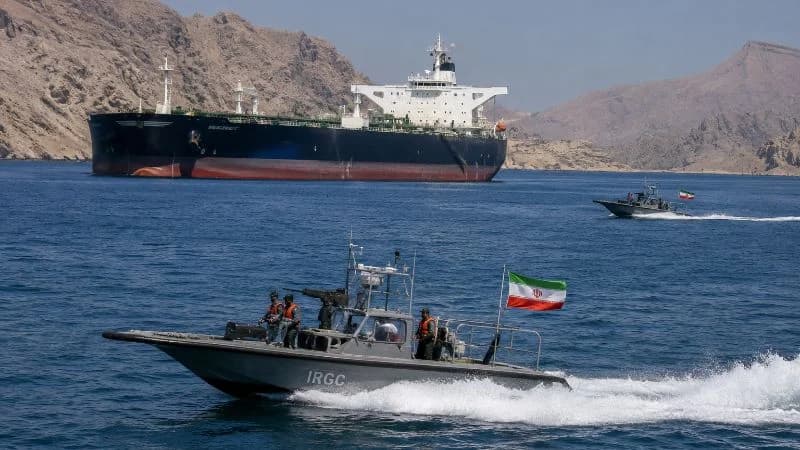 Ilustrasi pasukan IRGC Iran tutup Selat Hormuz. Ilustrasi pasukan IRGC Iran tutup Selat Hormuz.