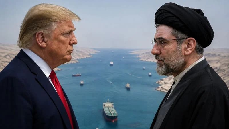 Ilustrasi Presiden AS Donald Trump dan Pemimpin Tertinggi Iran Mojtaba Khamenei. (Foto: AI). Ilustrasi Presiden AS Donald Trump dan Pemimpin Tertinggi Iran Mojtaba Khamenei. (Foto: AI).