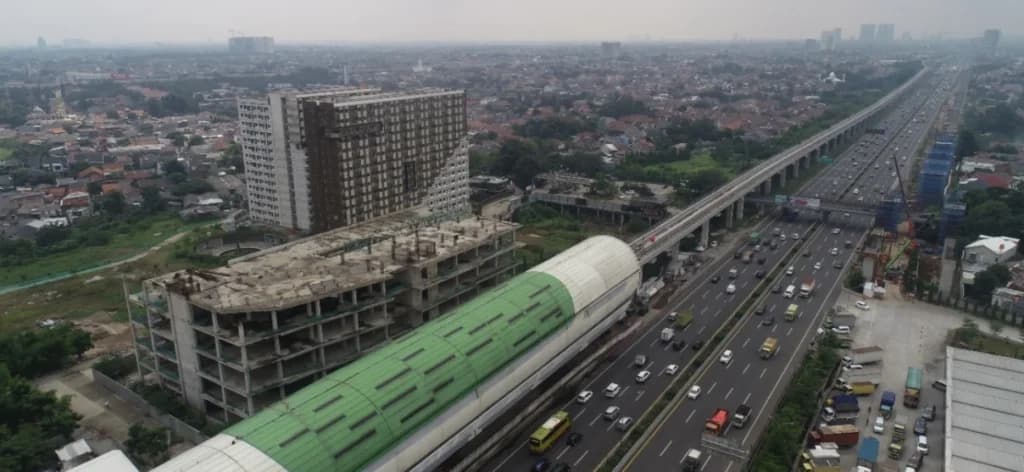 Apartemen LRT City. (Sumber: LRT City) Apartemen LRT City. (Sumber: LRT City)