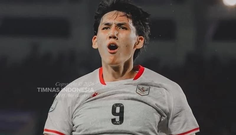Penyerang muda Timnas Indonesia Mitchell Baker Penyerang muda Timnas Indonesia Mitchell Baker