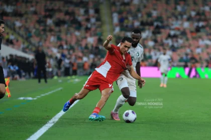 Pertandingan Timnas Indonesia vs Arab Saudi di babak keempat Kualifikasi Piala Dunia 2026