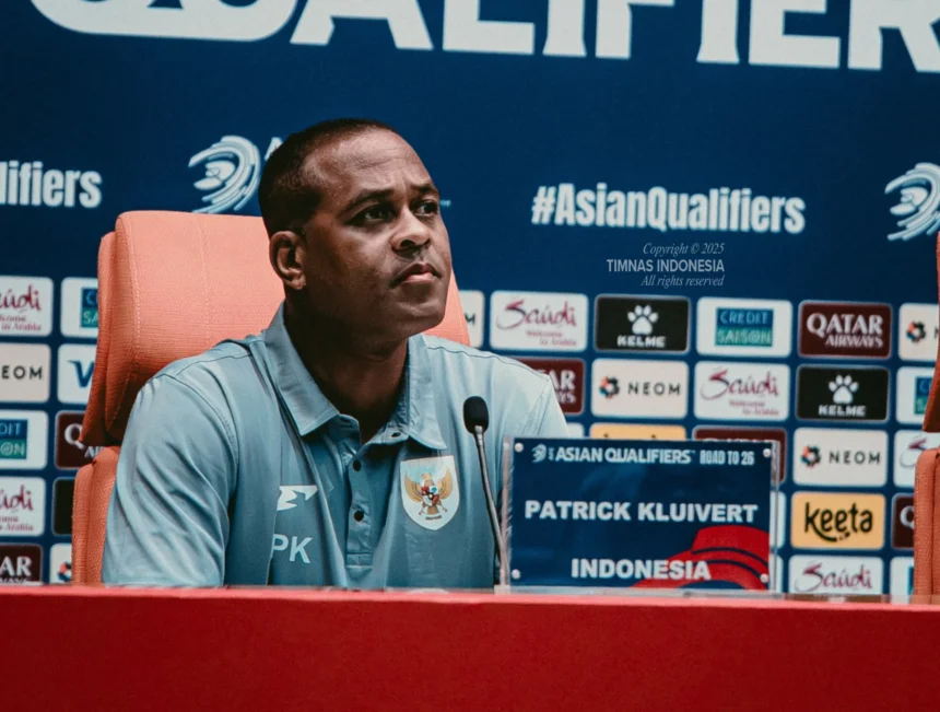 Pelatih kepala Timnas Indonesia, Patrick Kluivert