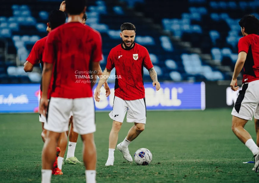 Ilustrasi, Timnas Indonesia berlatih jelang pertandingan