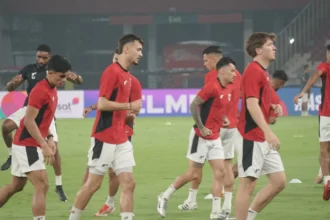 ilustrasi, Timnas saat berlatih