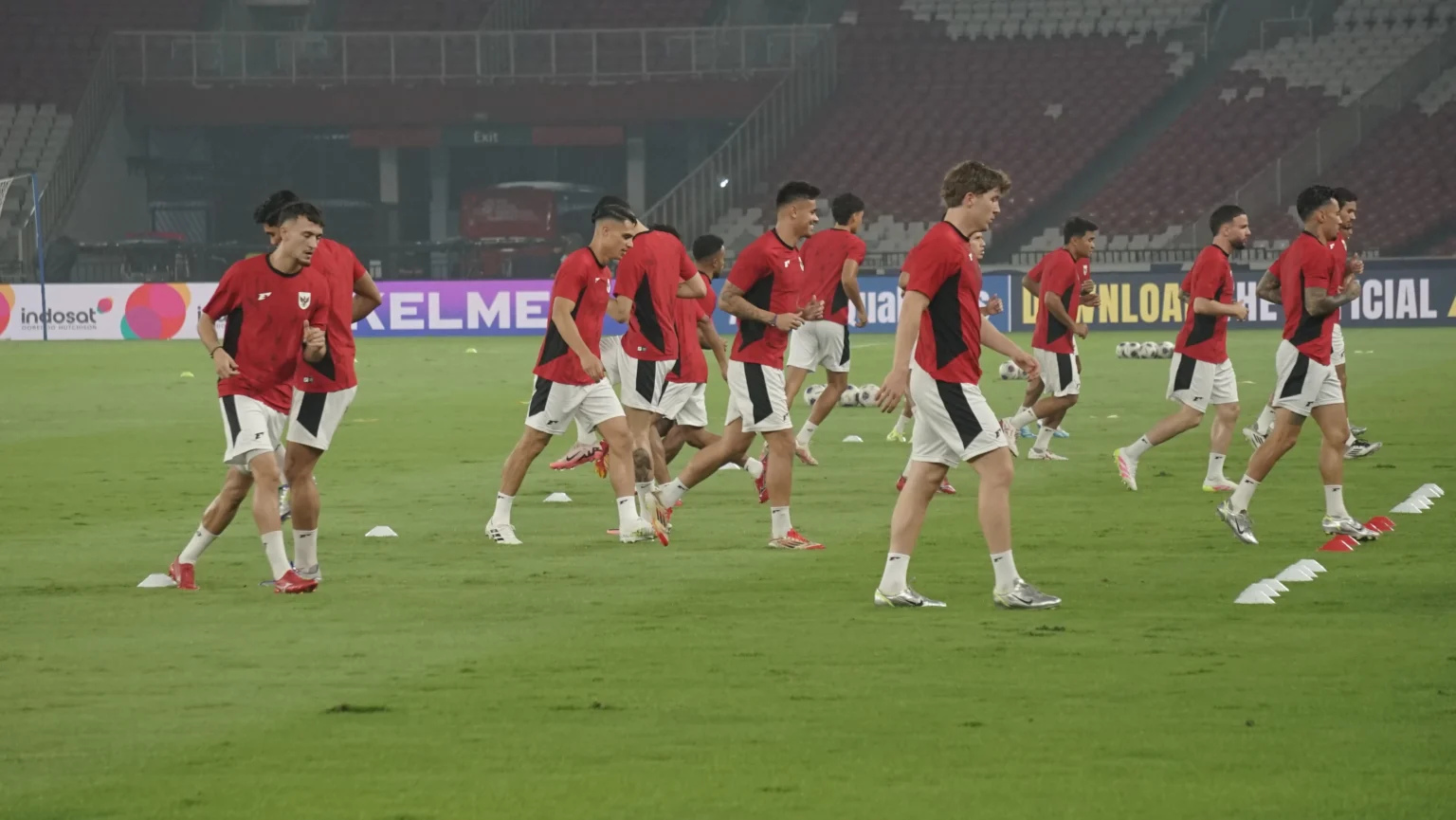 Kegiatan Latihan Timnas Indonesia