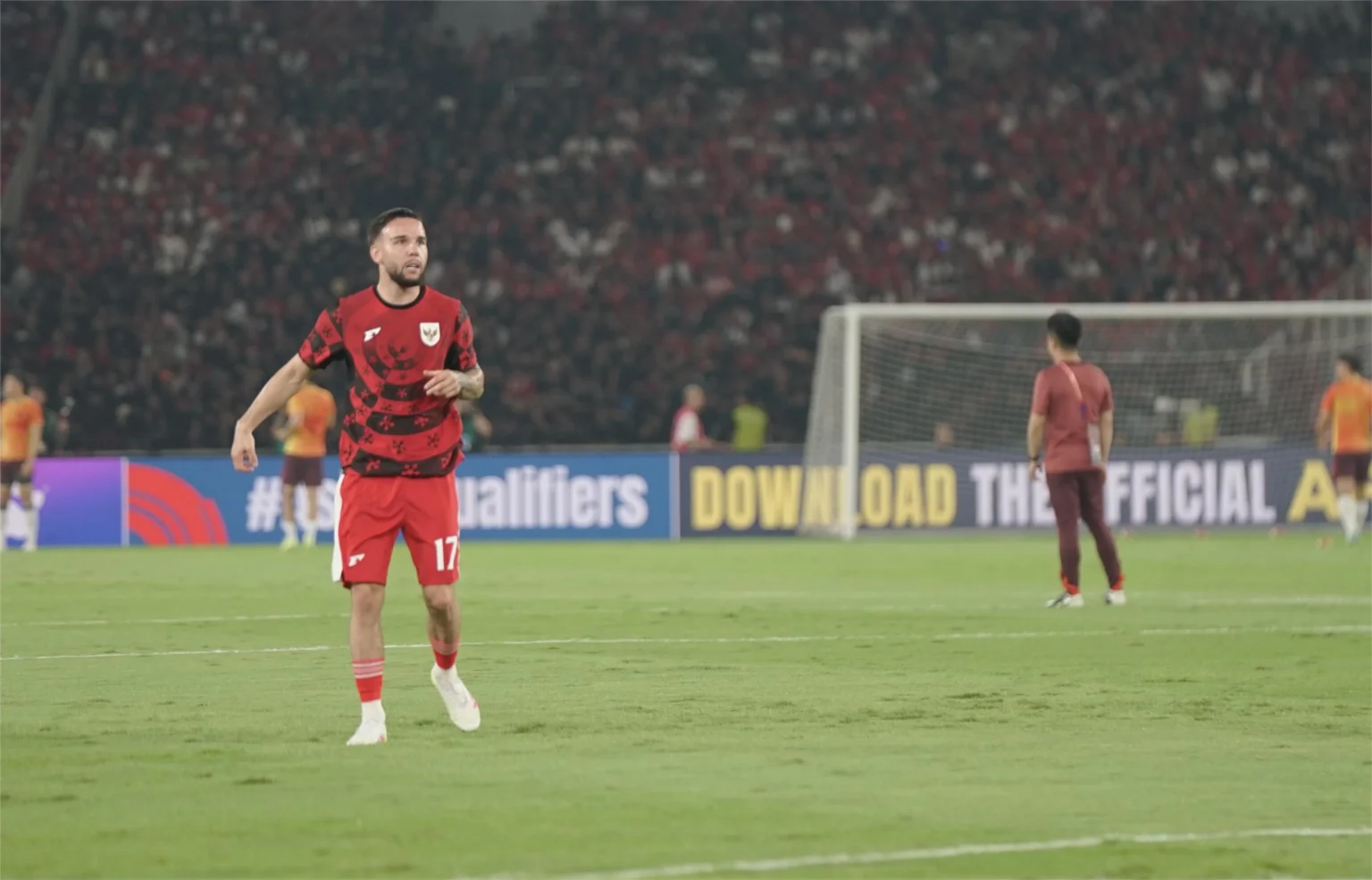 Pemain Timnas Indonesia Calvin Verdonk