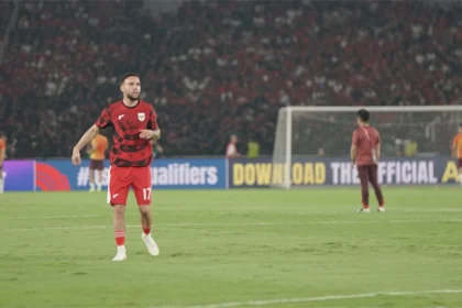 Pemain Timnas Indonesia Calvin Verdonk