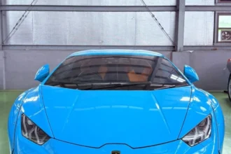 Mobil Terpidana Robot Trading & TPPU Doni Salmanan yang di lelang Kejagung