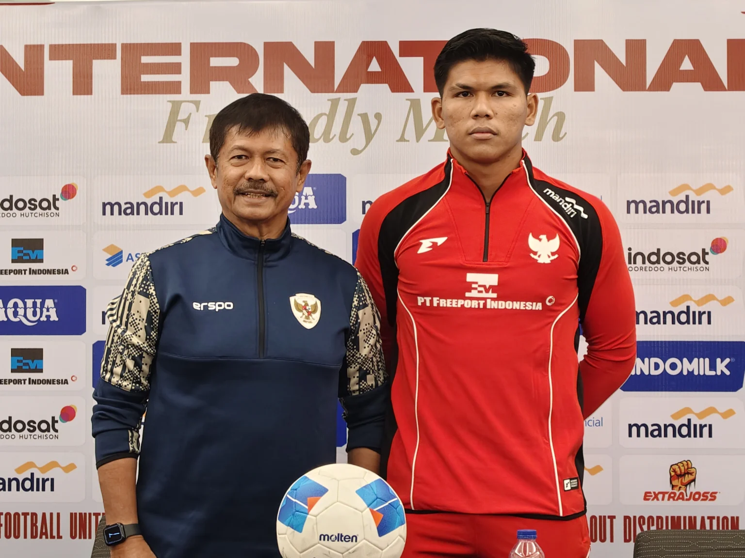 Indra Sjafri dan Cahya Supriadi