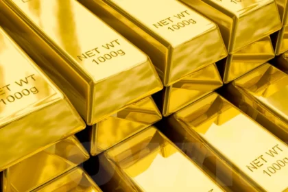 Ilustrasi Emas Batang