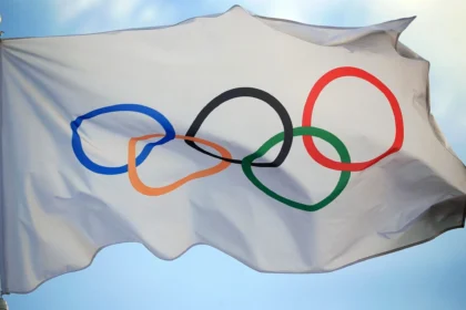 Ilustrasi, bendera Olimpiade Internasional