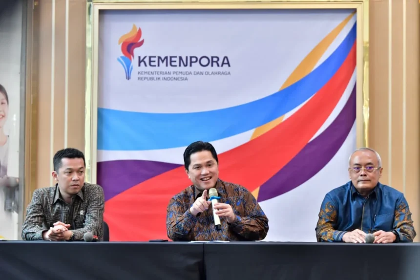 Menteri Pemuda dan Olahraga Republik Indonesia Erick Thohir