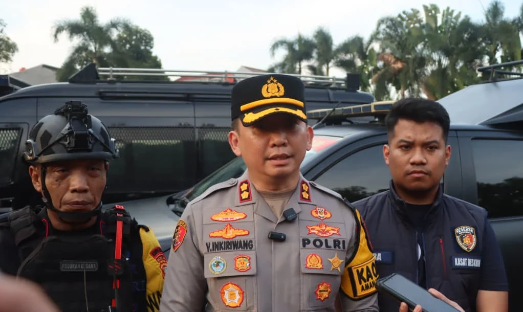 Kapolres Metro Tangsel, AKBP Victor Inkiriwang