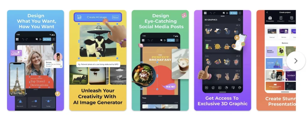 Visme Aplikasi selain Canva