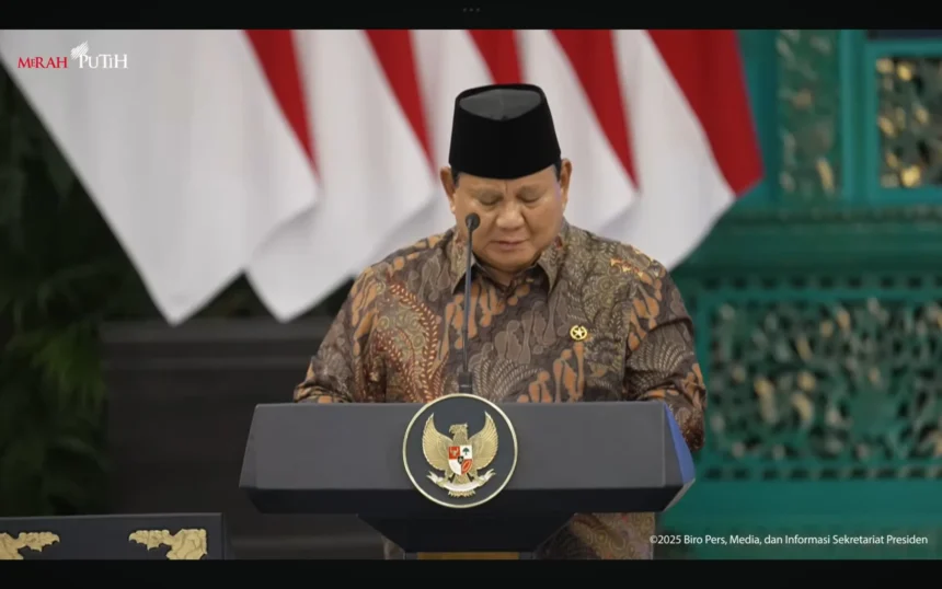 Presiden Prabowo Subianto