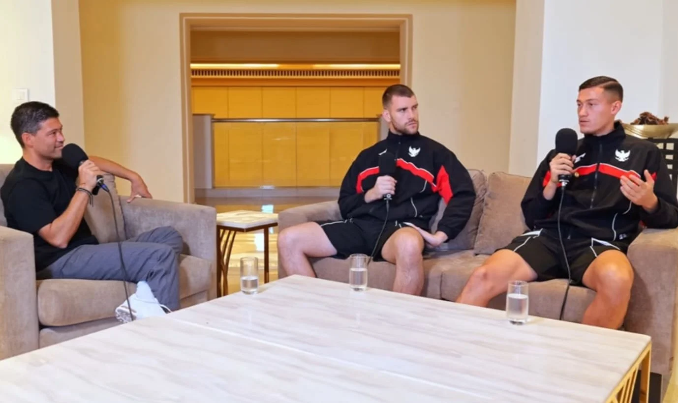 Jay Idzes dan Maarten Paes menjadi narasumber di YouTube The Hay Way