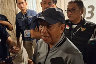 Waketum PSSI, Zainudin Amali saat ditemui wartawan usai laga uji coba Timnas Indonesia U-23 vs India