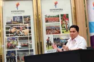 Menteri Pemuda dan Olahraga Republik Indonesia Erick Thohir