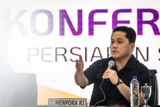 Menteri Pemuda dan Olahraga Republik Indonesia Erick Thohir
