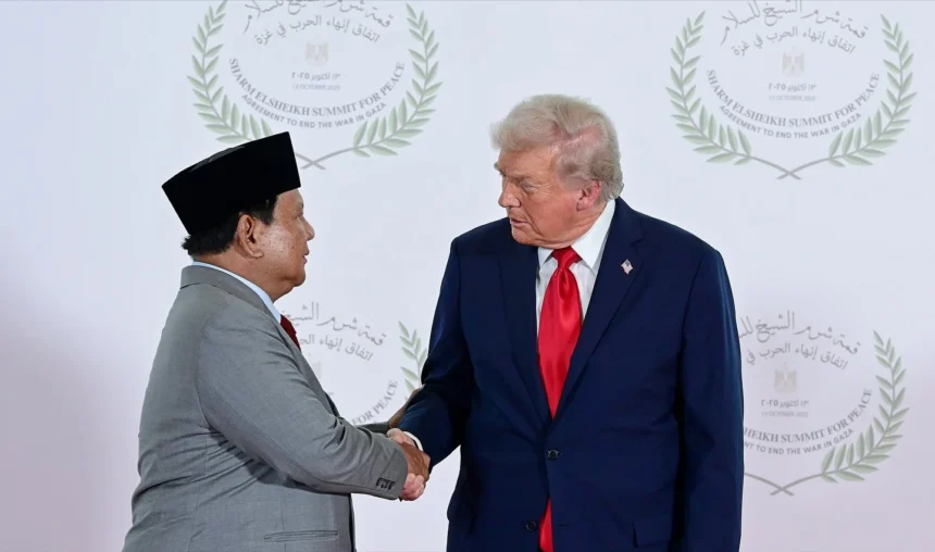 Presiden Republik Indonesia, Prabowo Subianto, mendapatkan pujian langsung dari Presiden Amerika Serikat, Donald Trump