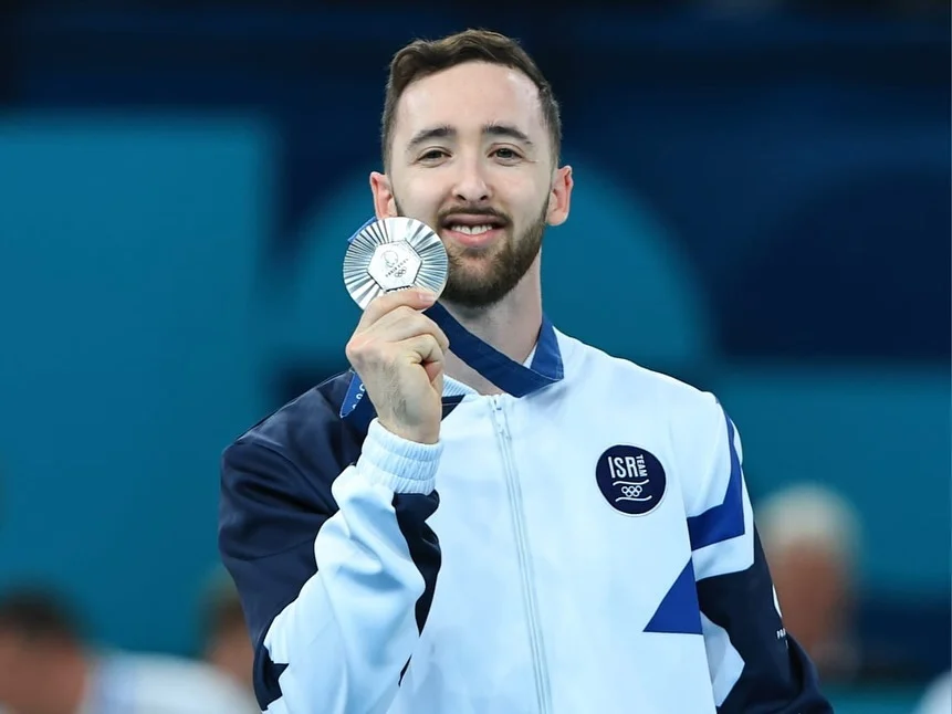 Artem Dolgopyat salah satu pesenam Israel yang ditolak datang ke Indonesia