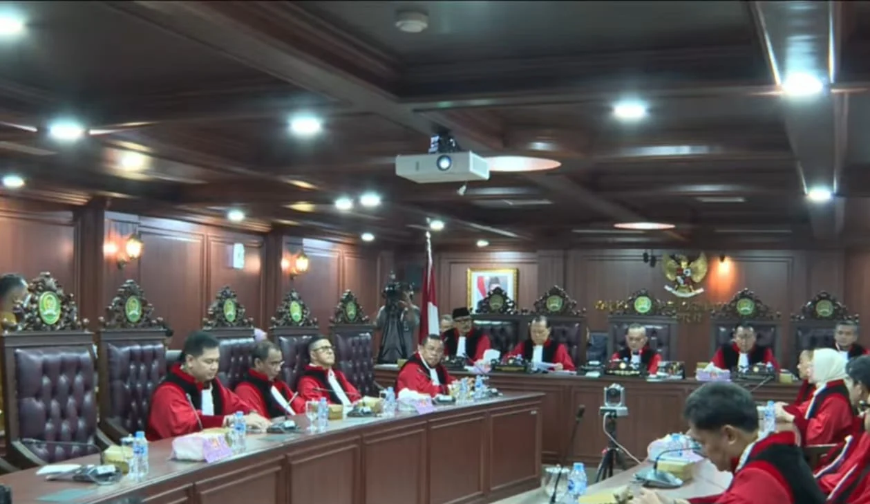Sidang kode etik yang digelar di ruang sidang MKD, DPR RI