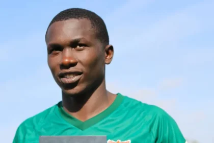 Salah satu pemain dari Zambia