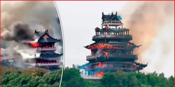 Kuil Yongqing, Gunung Fenghuang, Provinsi Jiangsu