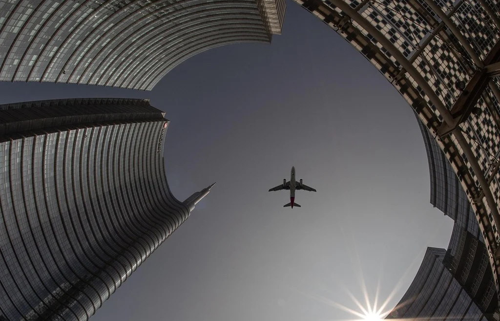 Gambar ilustrasi pesawat terbang