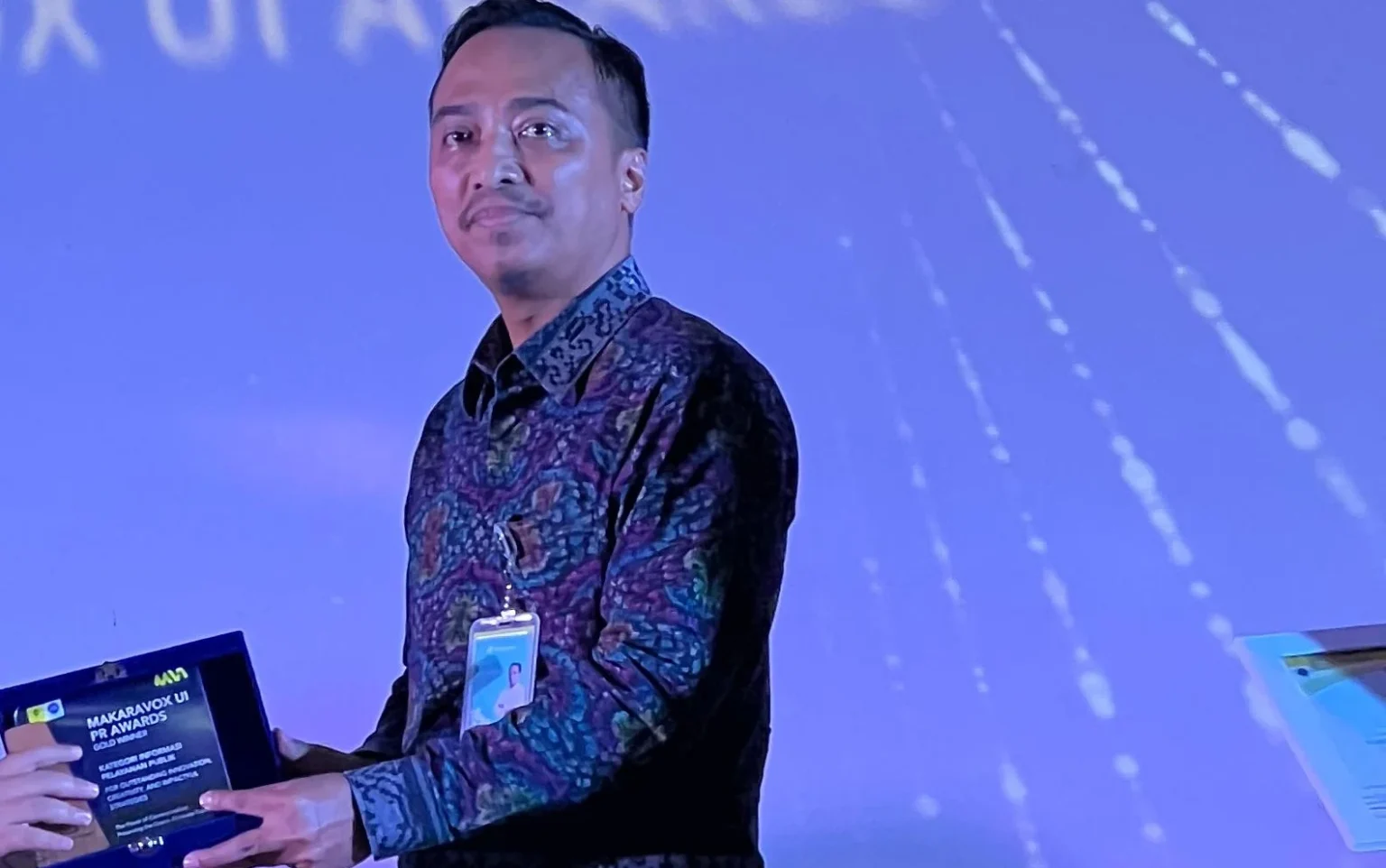 Kepala Biro Komunikasi dan Informasi Publik Kemenkes, Aji Muhawarman