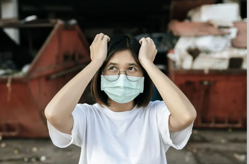 Ilustrasi saat seseorang menderita sakit