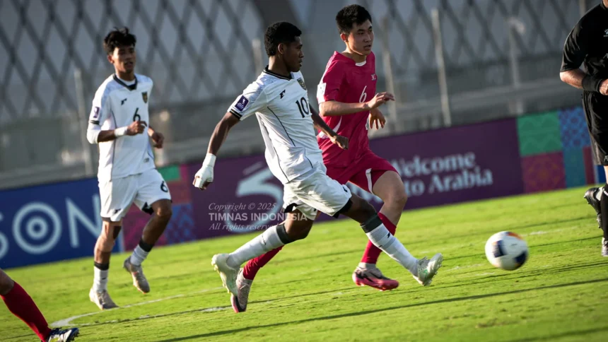 Ilustrasi, Timnas Indonesia U-17 saat bertanding