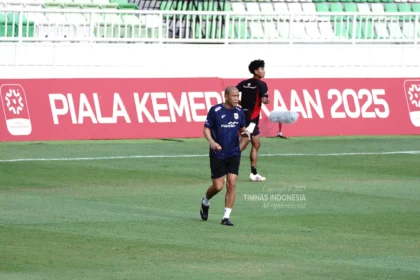 Timnas Indonesia U-17 saat bertanding