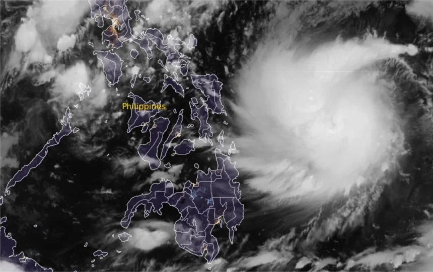 Ilustrasi Topan Kalmaegi