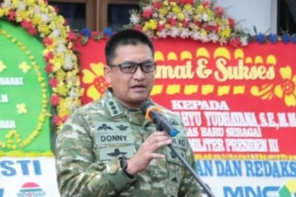 Kepala Dinas Penerangan Angkatan Darat (Kadispenad) Kolonel TNI (Inf) Donny Pramono